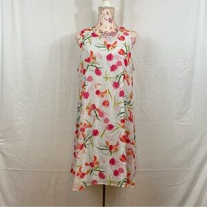 Tommy Hilfiger sz:14 Floral Tulip Sleeveless Shift Dress